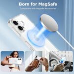 CACOE Magnetic Case for iPhone 17 6.3 inch, Clear - Image 4