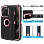 Jiunai for iPhone 15 Pro Max Case Heavy Duty Drop Protection Screenless Dual - Image 3