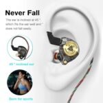 Wired Gaming Earbuds, Ak3file in Ear Monitors, Deep Bass Sound Wired Earbuds - Image 3