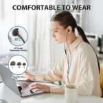 Wired Headphones Earphones for Laptop PC Chromebook Noise Isolating Ear Buds - Image 4