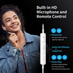 Kimwood Wired Earbuds with Microphone, Wired Earphones in Ear Headphones HiFi - Image 4