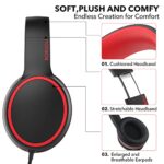 R10 Kids Headphones Over-Ear with Microphone - Image 4
