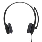Logitech H151 Wired Headset Analog Stereo Headphones - Black - Image 4