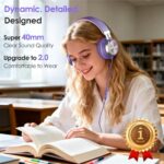 INFURTURE USB C Headphone for Kids & Adults Over-Ear Headphone with HD Mic - Image 5