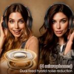 INFURTURE USB C Wired Headphones, Active Noise Canceling Over Ear HD MIC - Image 4