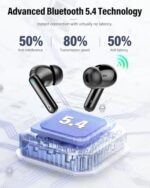 Wireless Earbuds, Bluetooth 5.4 Headphones Bass Stereo - Image 4