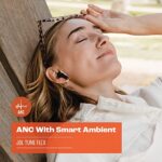 JBL Tune Flex - True Wireless Noise Cancelling Earbuds (Black), Small - Image 4