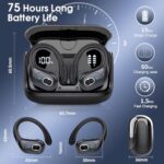 Wireless Earbuds 75hrs Bluetooth 5.4 Headphone Sport - Image 4