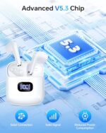 KTGEE Wireless Earbuds Bluetooth 5.3 Ear Buds Headphones, 40Hrs Playback - Image 4
