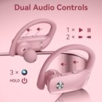 bmani Ear Buds Wireless Earbuds Bluetooth Headphones with 80H Playtime LED - Image 4