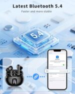 XIAOWTEK Wireless Earbuds, Bluetooth 5.4 Ear Buds Bass Stereo - Image 4