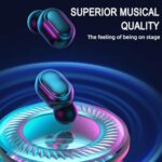 Wireless Earbuds, Bluetooth 5.3 Headphones HiFi Deep Bass with Mic - Image 4