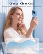 Wireless Earbuds, 2026 Bluetooth 5.4 Headphones Bass Stereo Ear Buds with Noise - Image 4