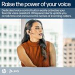 Poly Voyager 5200 Wireless Headset (Plantronics) - Single-Ear Bluetooth Headset - Image 4