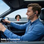 Open Ear Headphones with Mic, 29g Trucker Bluetooth Headset with Microphone - Image 4