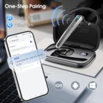 Atheewon Bluetooth Headset V5.3, Wireless Headset with ENC Noise Canceling Mic - Image 4