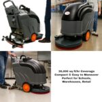 22" Self-Propelled Walk-Behind Floor Scrubber Dryer Machine - Image 4