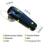 TOORUN Bluetooth Earpiece, M26 Bluetooth Headset Handsfree V5.0 Wireless - Image 4