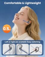 New Bee Bluetooth Headset V5.1 72H Talk Time Dual Mic with Mute (B0FNMXWP4N) - Image 4