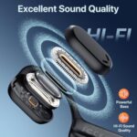 Open Ear Headphones with Mic, 29g Bluetooth Headset - Image 4