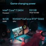 ASUS V16 Gaming Laptop, 16” WUXGA 144Hz Display, Intel Core 7 Processor 240H - Image 4