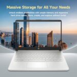 HP 14 Student-Laptop Back to School, Quad-Core Processor (Beat i3) 4GB RAM 128GB - Image 5