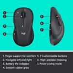 Logitech M510 Full Size Ambidextrous 2.4 GHz Wireless Mouse - Image 5