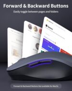 WL300 Bluetooth Mouse Silent Wireless Mice, Quiet Click - Image 5