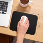 Black Mouse pad, Featuring a wear-Resistant Stitching Edge Design. It can be - Image 5