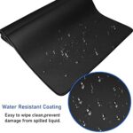 Large Extended Gaming Mouse Pad with Stitched Edges - Image 4