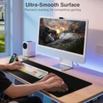 Wireless Charging Mouse Pad with Foldable Phone Holder - Image 5