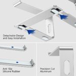 BESIGN LS03 Aluminum Laptop Stand, Ergonomic Detachable Computer Stand - Image 5