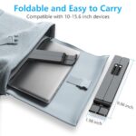 Adjustable Laptop Stand, Portable Laptop Riser for Desk - Image 5