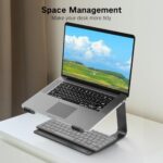 Tonmom Laptop Stand for Desk, Aluminum Laptop Riser Holder - Image 5