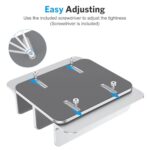 OMOTON Vertical Laptop Stand [Updated Double Version] - Image 6