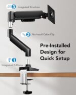 HUANUO 2 in 1 Function Laptop Mount with Tray - Image 4