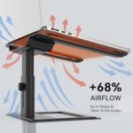 SOUNDANCE Adjustable Laptop Stand, Ergonomic Aluminum Riser for 10-17.3” - Image 5