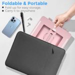 Swivel Laptop Stand for Desk, Adjustable Height Aluminum Computer Stand with 360 - Image 5