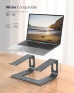 Nulaxy All-Aluminum Laptop Stand for Desk, Ergonomic Detachable Ventilated - Image 4