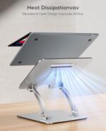 Nulaxy Ergonomic Adjustable Laptop Stand for Desk - Image 5