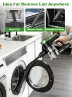 Cordless Vacuum Cleaner, 500W 55KPa 10-in-1 Self-Standing Stick Vacuum with - Image 5
