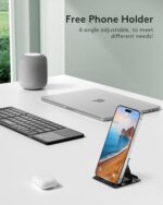 Samsers Foldable Bluetooth Keyboard with Touchpad - Portable Wireless Keyboard - Image 4