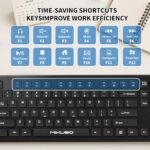Fade-Proof Letter Wired Keyboard USB Office Keyboard,Not Fade Letter - Image 5
