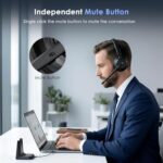 Mopchnic Wireless Headset with Noise Cancelling Microphone - Image 5
