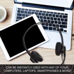 Sonitum Headset with Microphone - Noise Canceling Computer Headset for Office - Image 5