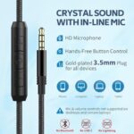 AC01 Over-Ear Headphones Wired, Passive Noise Isolating Corded Stereo Headsets - Image 5