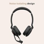 Jabra Evolve2 30 SE (2025 Version) Wired Dual-Ear USB Headset, Black - Image 5