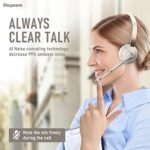 Bluetooth Headset, Wireless Headphones with Microphone Noise Canceling & USB - Image 5