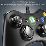 Xbox 360 Controller, USB Wired Gamepad Joystick with Improved Dual Vibration and - Image 5