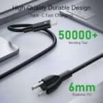 130W USB C Laptop Charger Compatible with Dell XPS 15 17 9575 9500 9510 9520 - Image 5